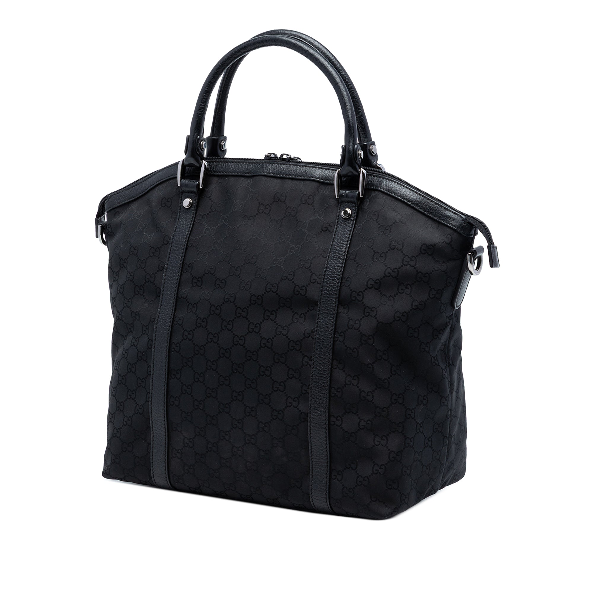 Large GG Canvas Charm Dome Satchel - Image 2