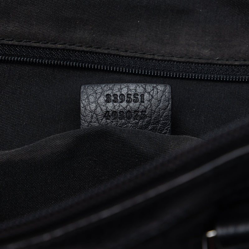 Large GG Canvas Charm Dome Satchel - Image 6