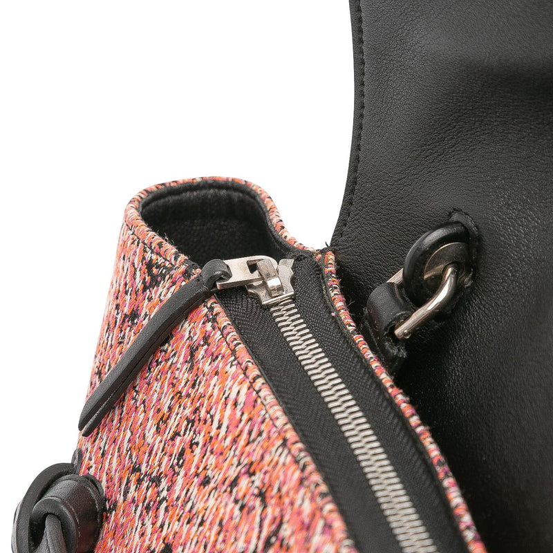 Micro Tweed Belt Satchel - Image 11