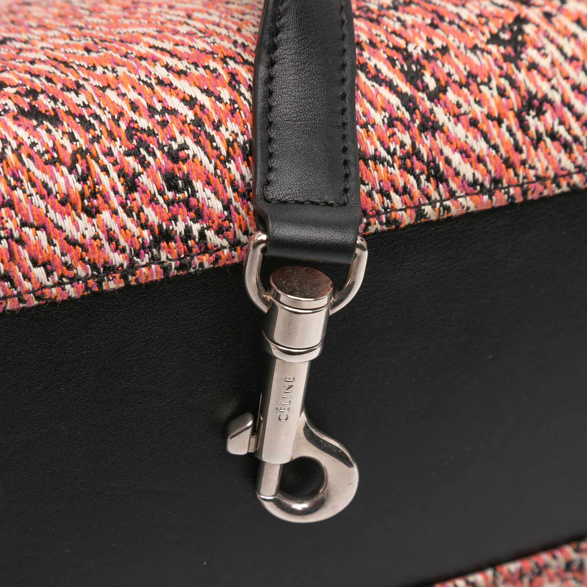 Micro Tweed Belt Satchel - Image 9