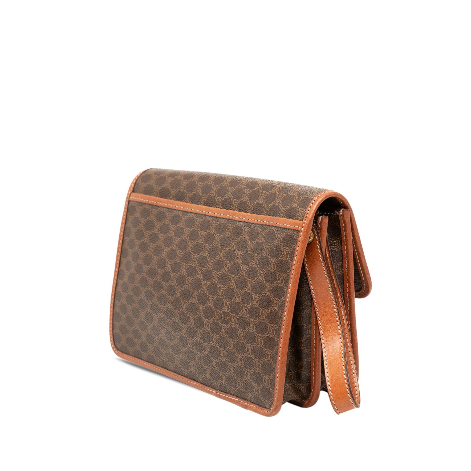 Macadam Coated Canvas Clutch - Image 2