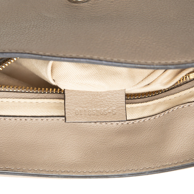 Small Calfskin and Suede Faye Backpack - Image 6