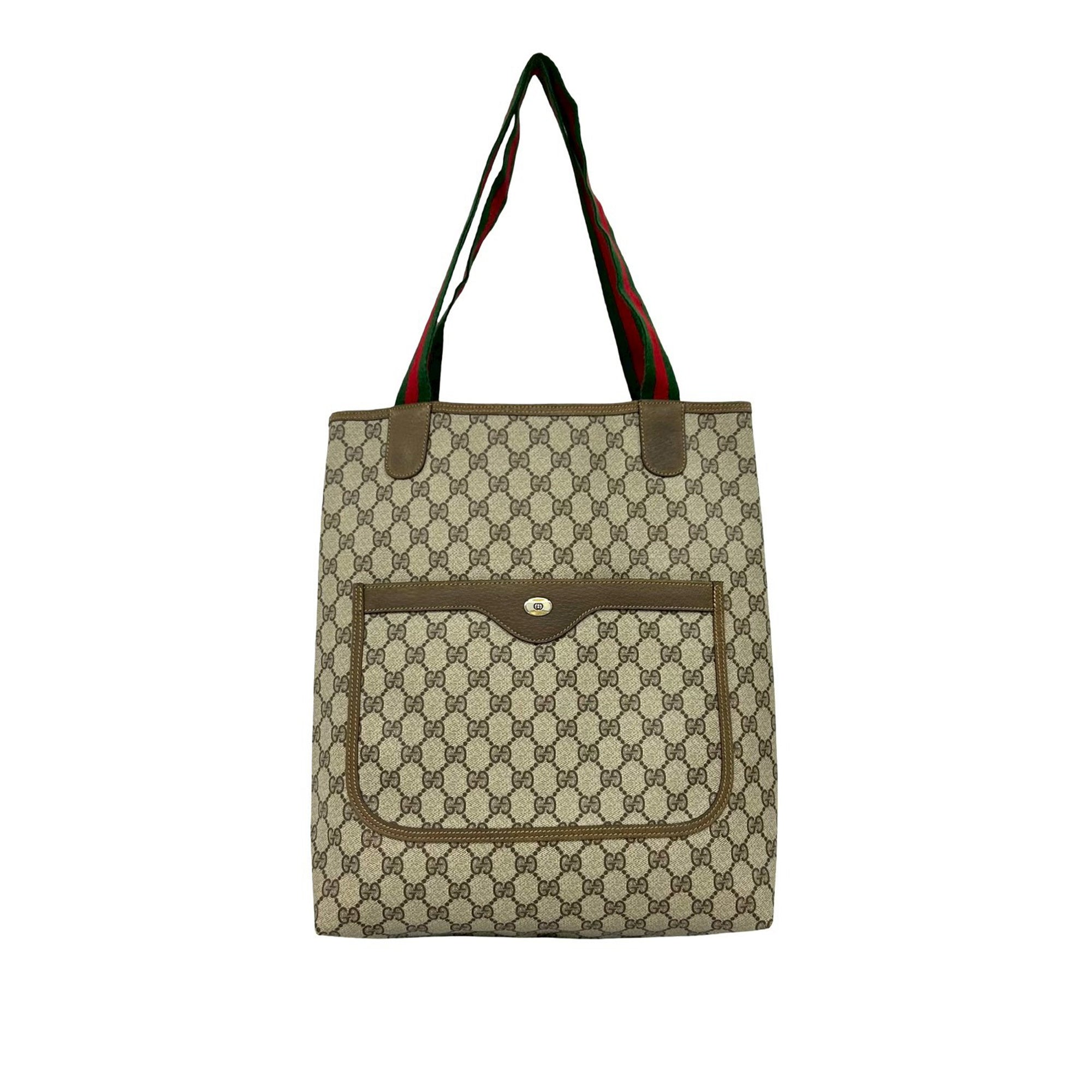 GG Supreme Web Tote - Image 1