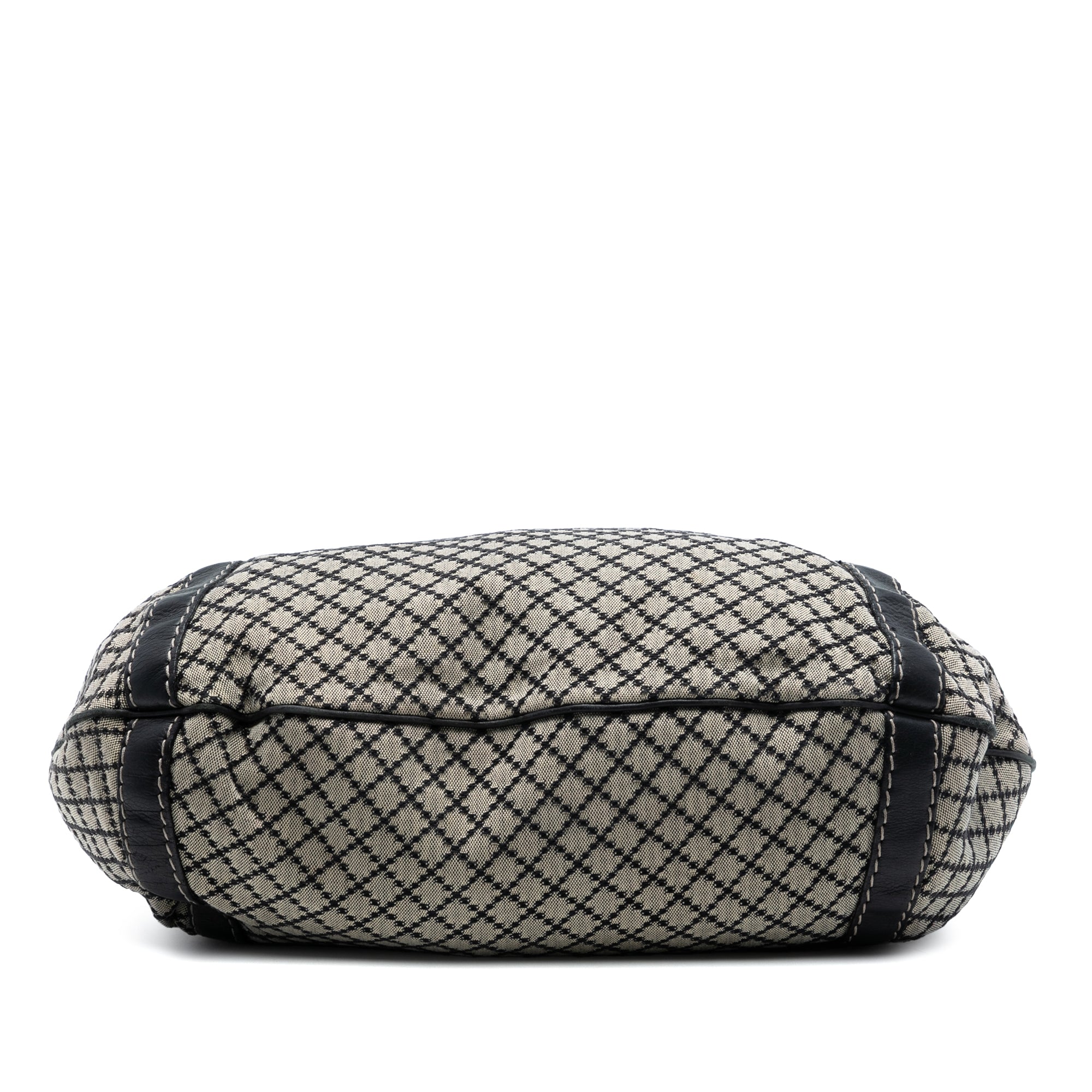 Diamante Canvas Crest Satchel - Image 3