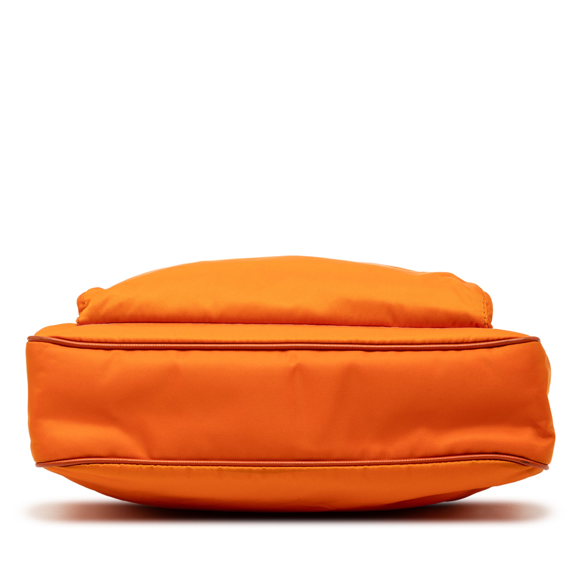 Saffiano Trimmed Tessuto Logo Oro Satchel - Image 3