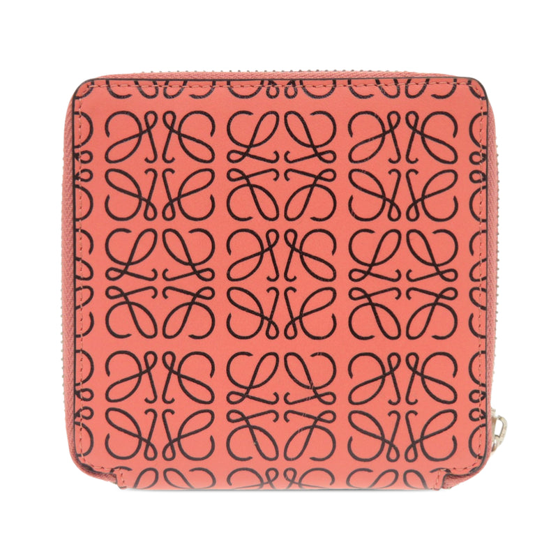 Leather Anagram Square Zip Wallet - Image 2