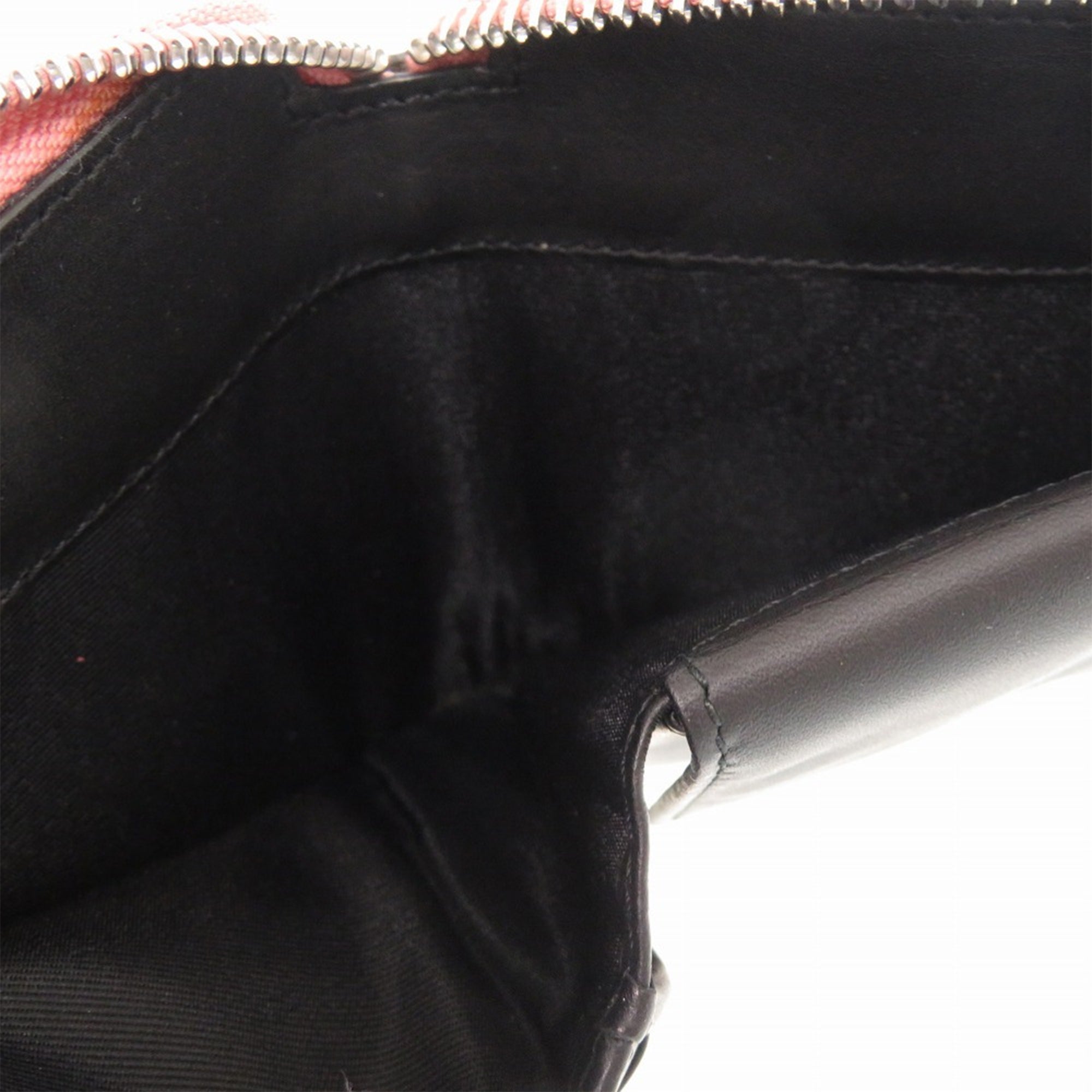 Leather Anagram Square Zip Wallet - Image 5