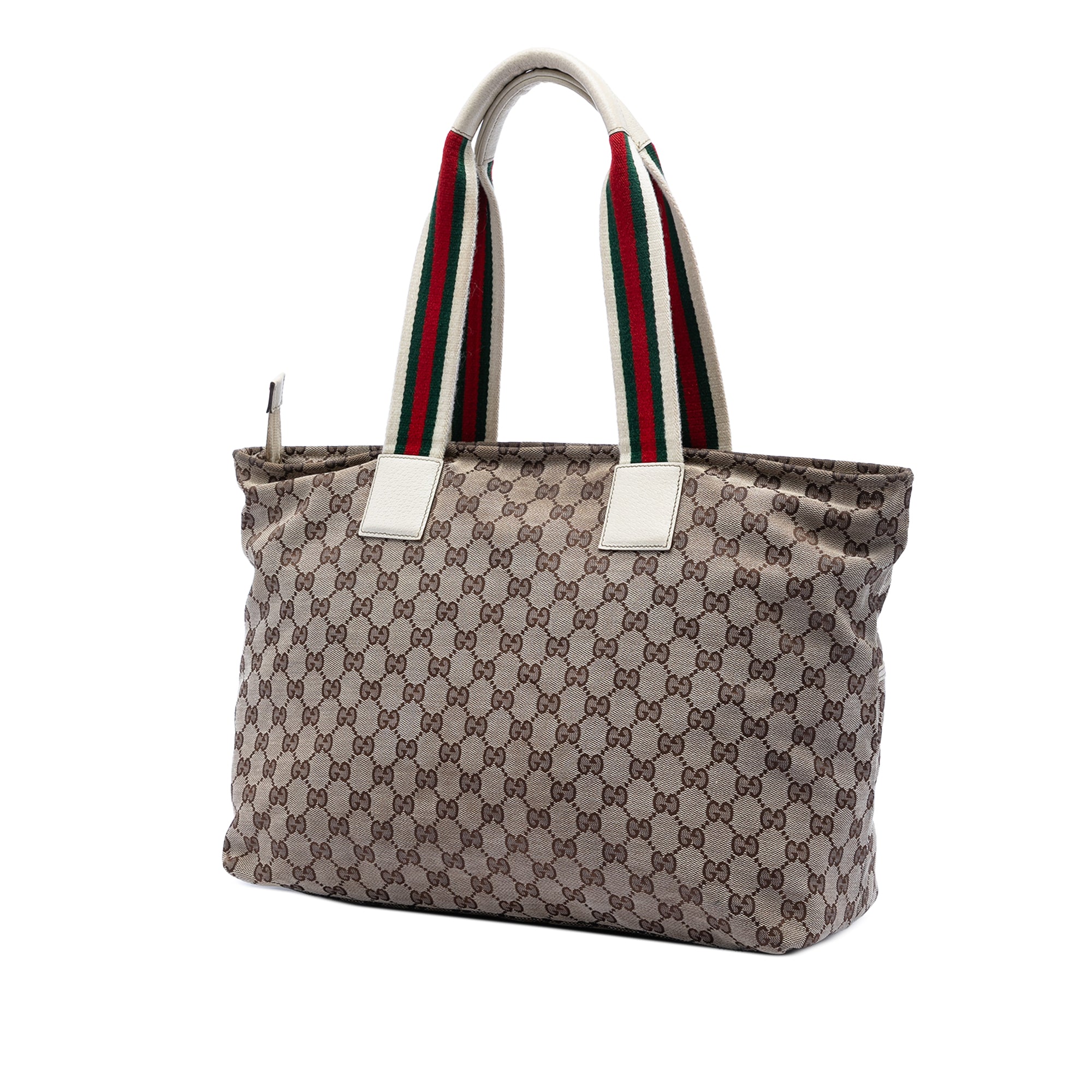 GG Canvas Web Tote - Image 2