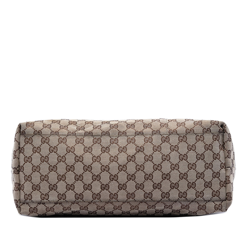 GG Canvas Web Tote - Image 3