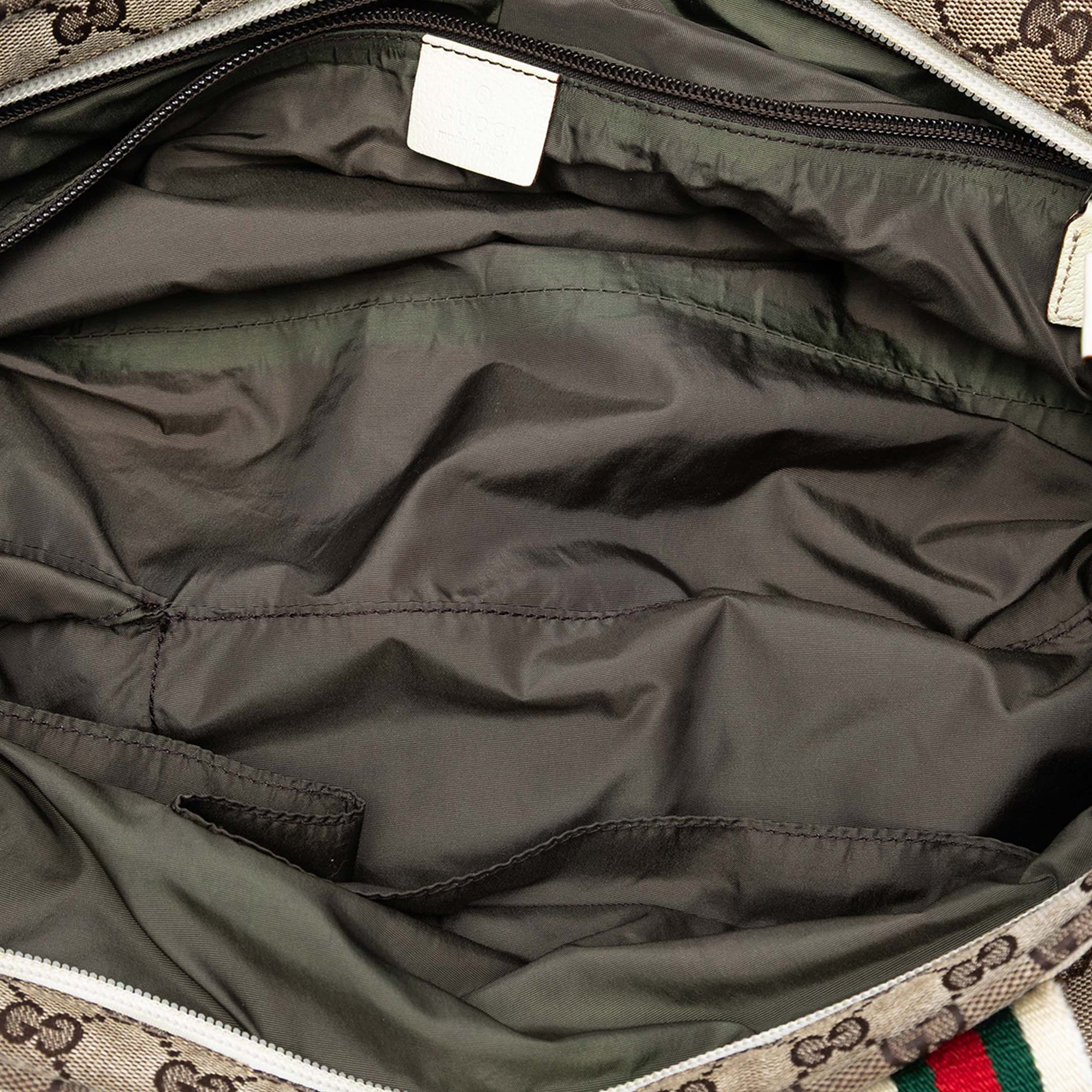GG Canvas Web Tote - Image 4