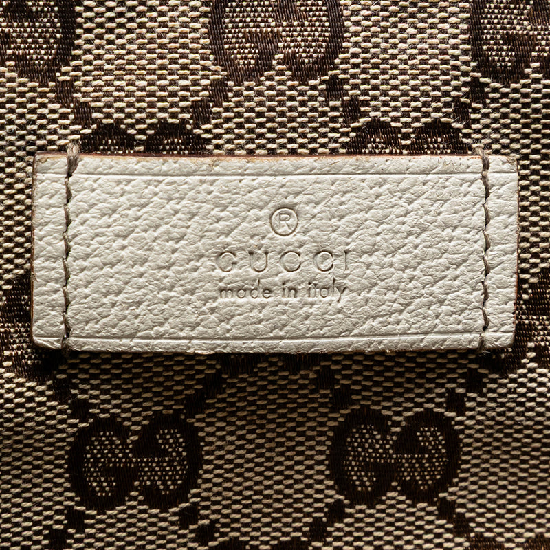 GG Canvas Web Tote - Image 5