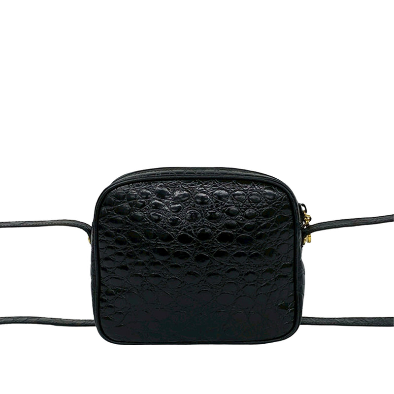 Croc Embossed Leather Vara Crossbody - Image 2