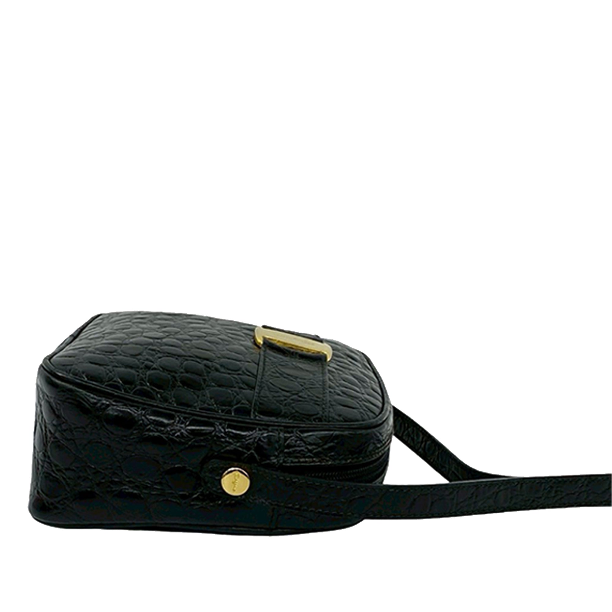 Croc Embossed Leather Vara Crossbody - Image 5