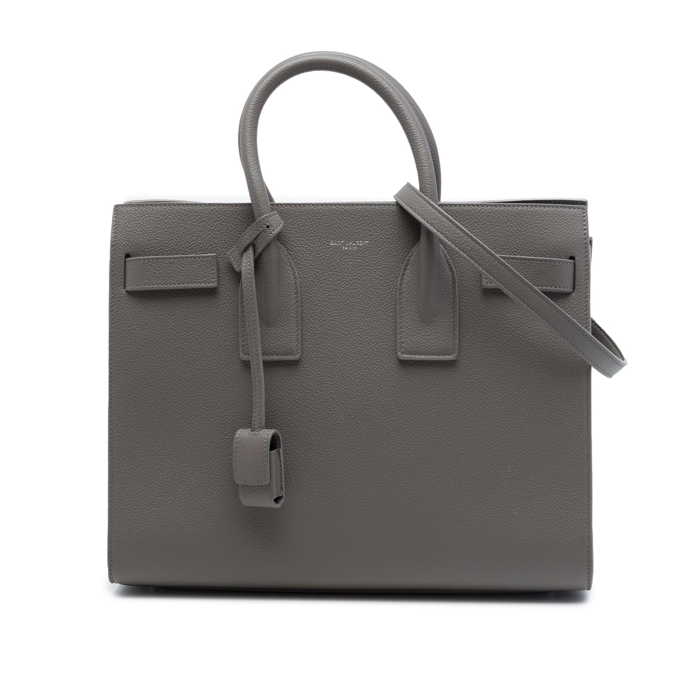 Small Grained Calfskin Sac De Jour Satchel - Image 1
