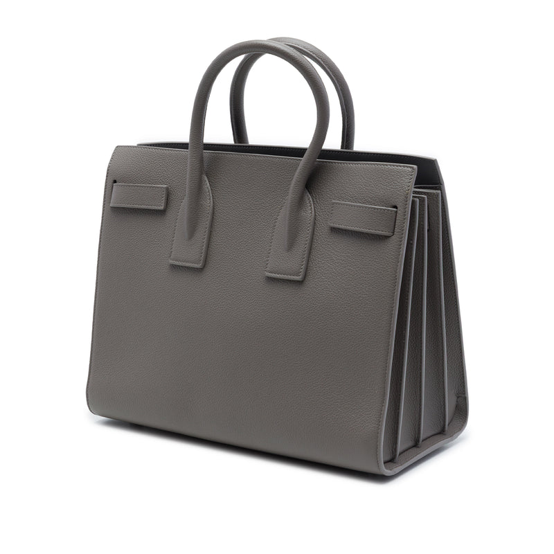 Small Grained Calfskin Sac De Jour Satchel - Image 2