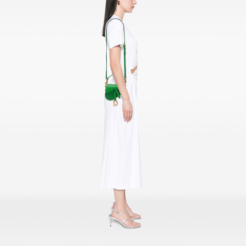 Micro Goatskin Saddle Bag - Image 5