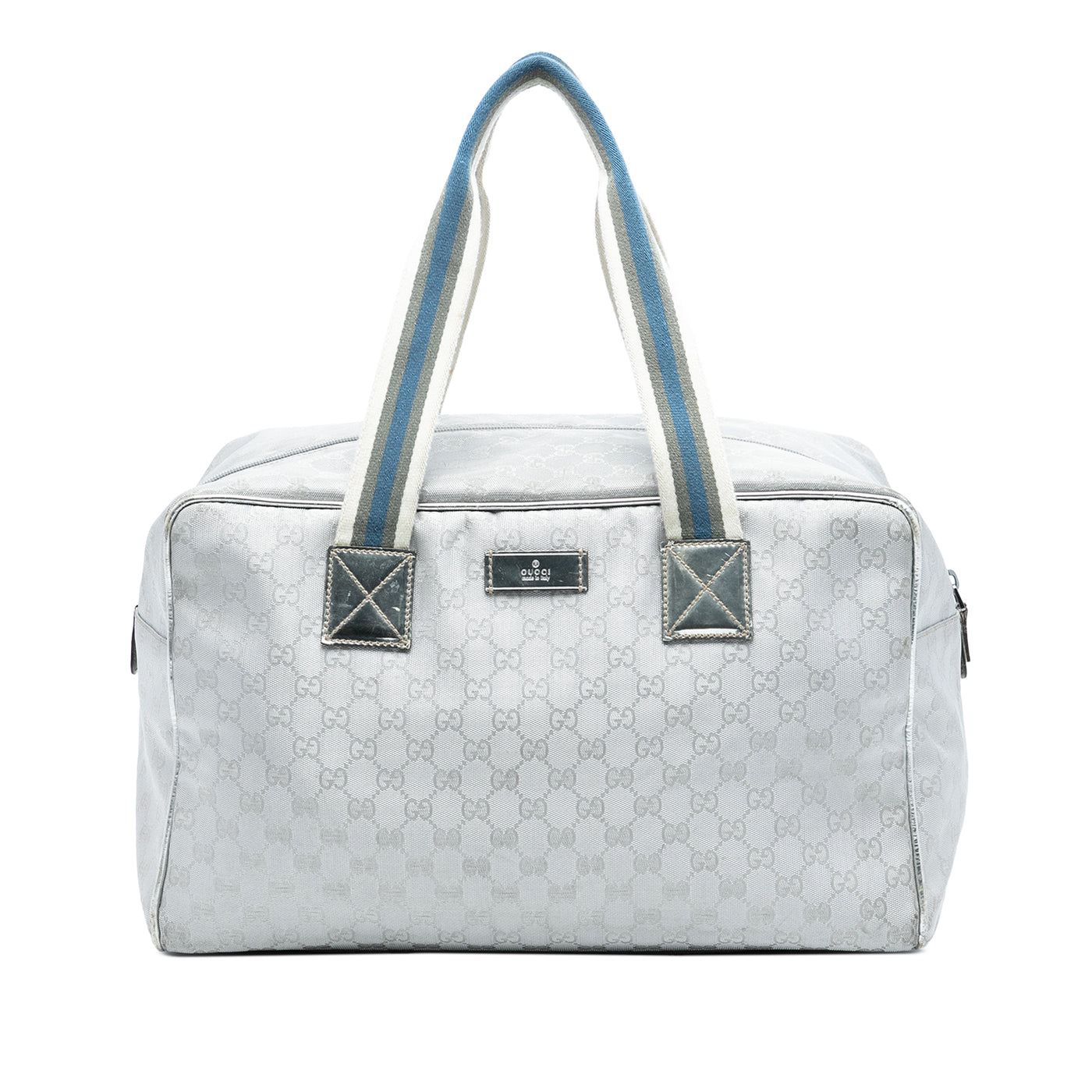 GG Canvas Web Travel Bag - Image 1