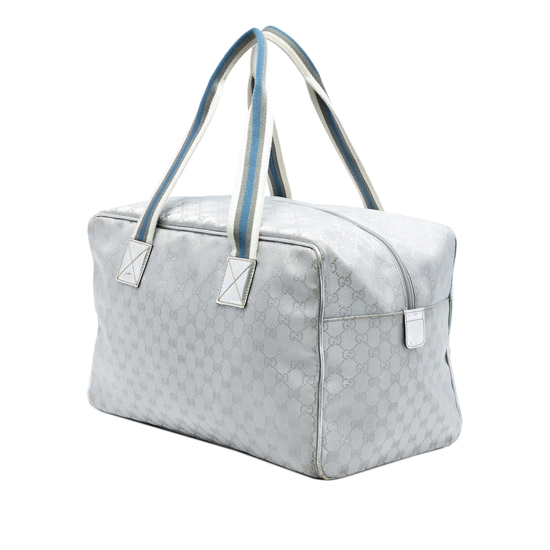 GG Canvas Web Travel Bag - Image 2