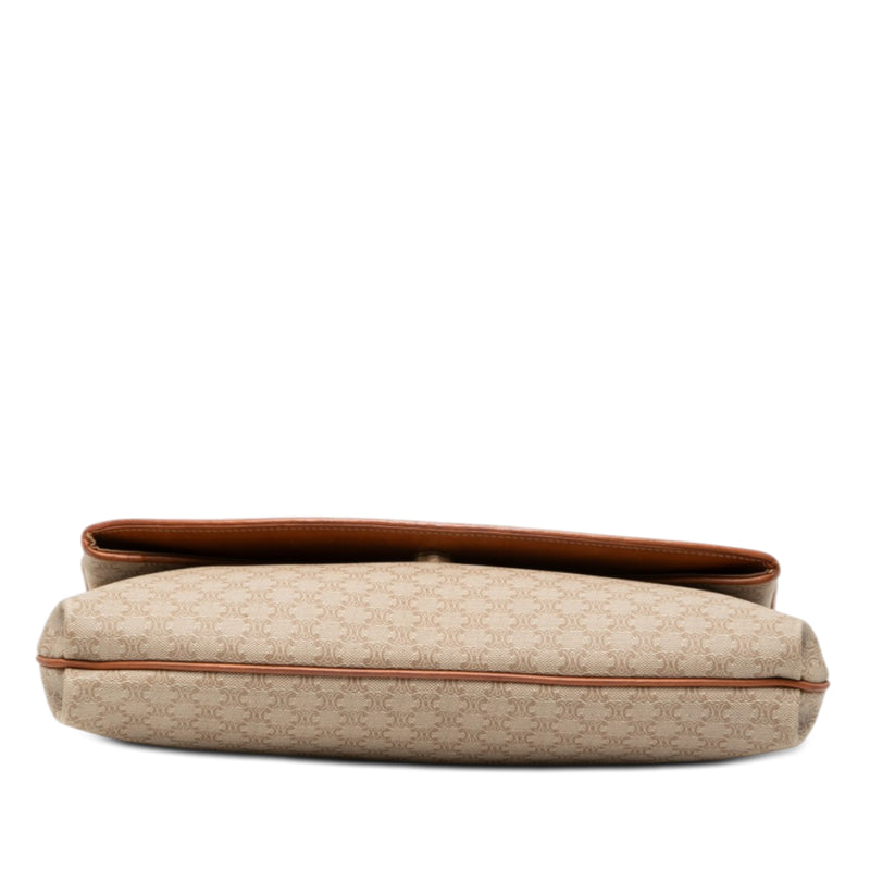 Macadam Coated Canvas Clutch - Image 3
