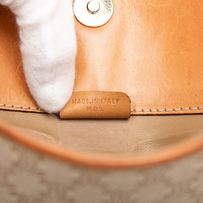 Macadam Coated Canvas Clutch - Image 6