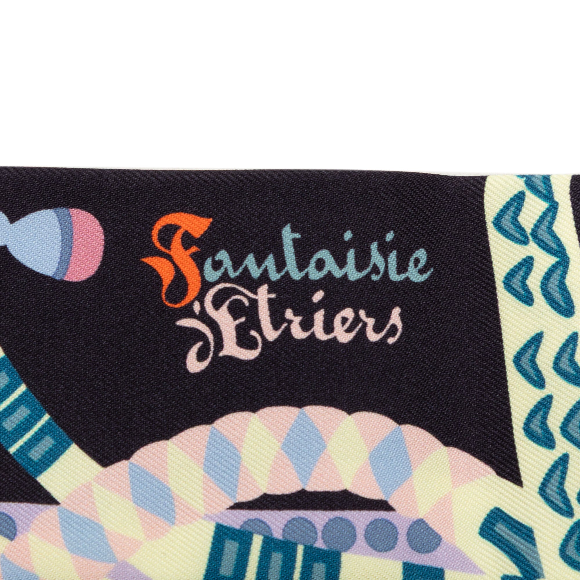 Fantaisie d Etriers Silk Twilly Scarf - Image 2