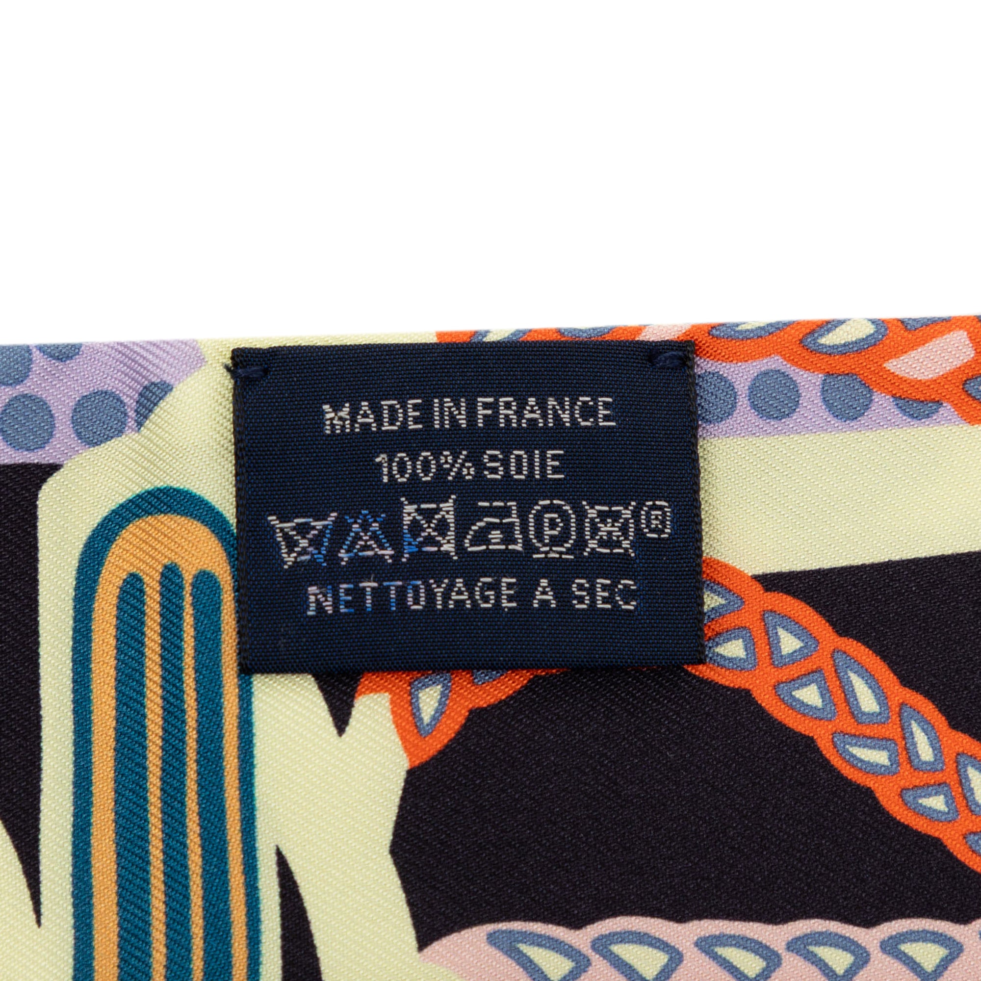 Fantaisie d Etriers Silk Twilly Scarf - Image 4