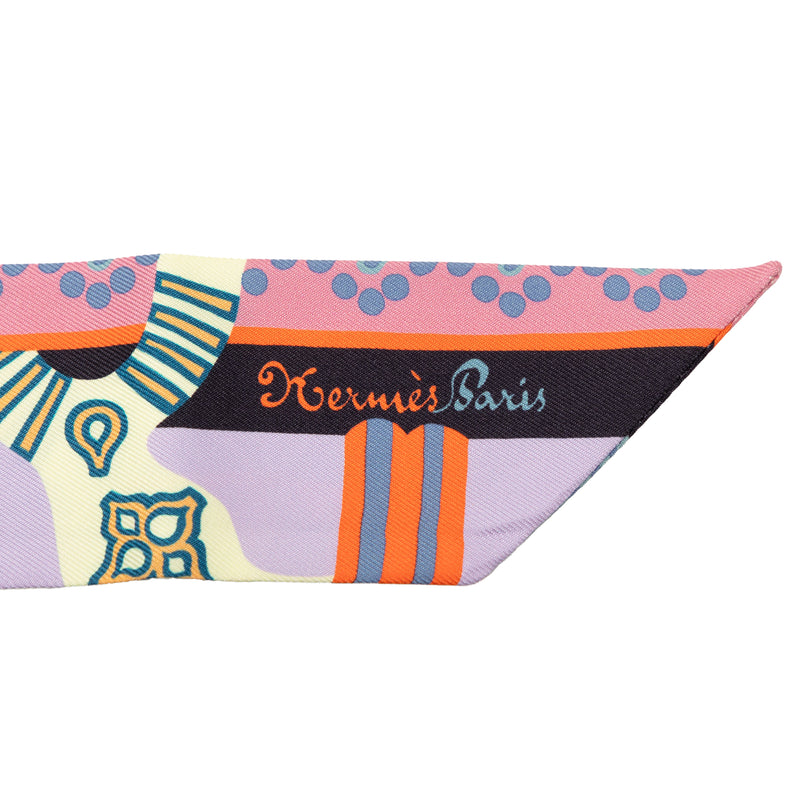 Fantaisie d Etriers Silk Twilly Scarf - Image 5