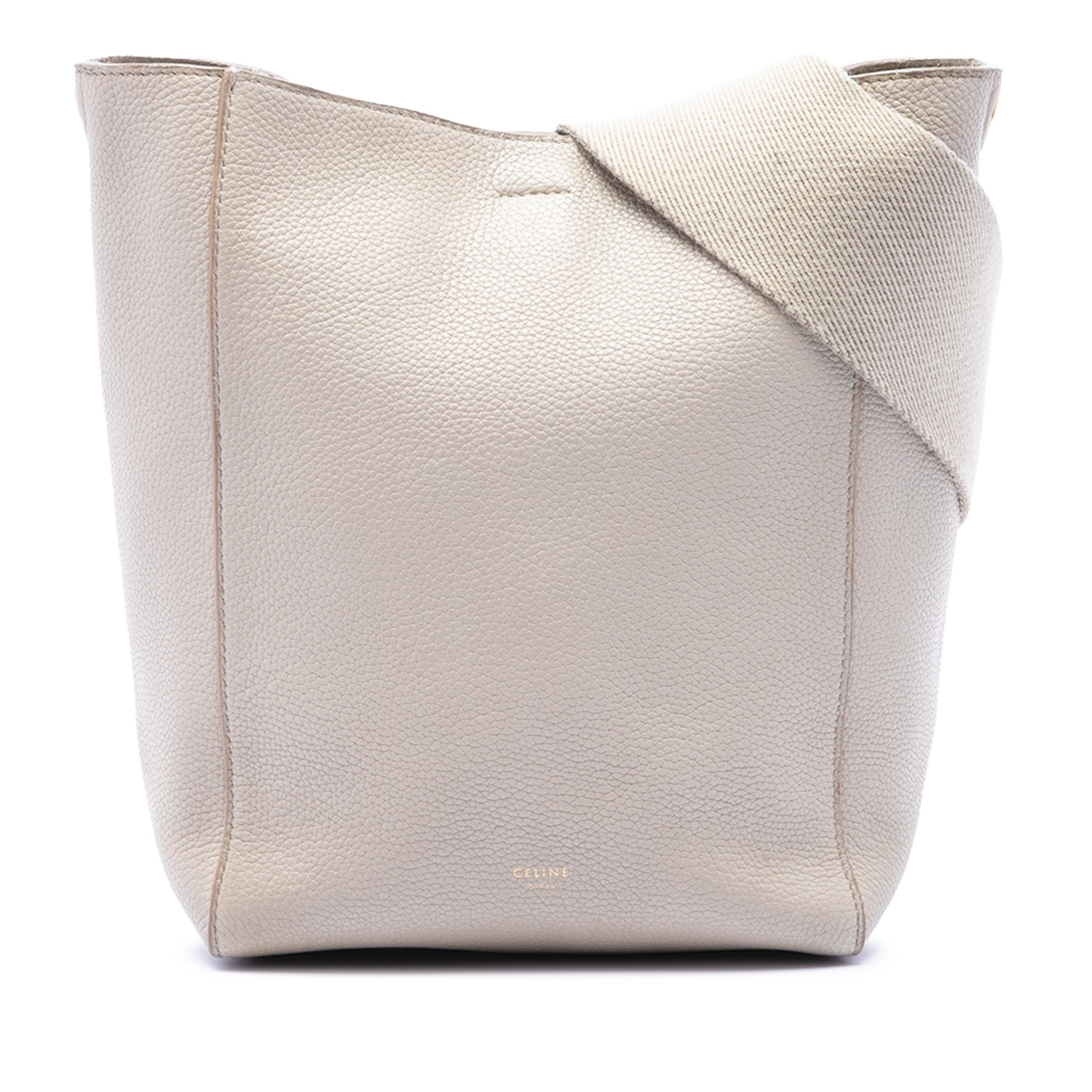 Small Soft Grained Calfskin Seau Sangle Bucket Bag - Image 1