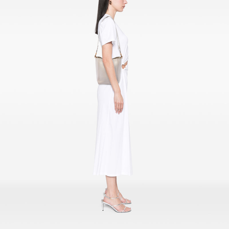 Small Soft Grained Calfskin Seau Sangle Bucket Bag - Image 6