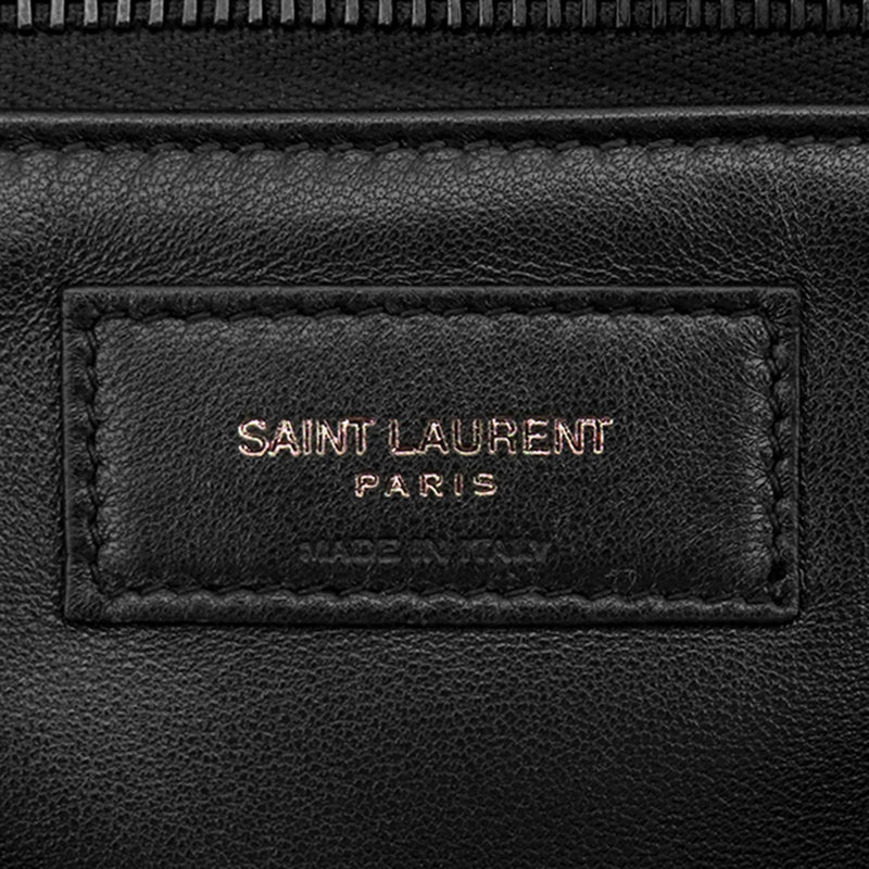 Lambskin Wide Puffer Tote - Image 5