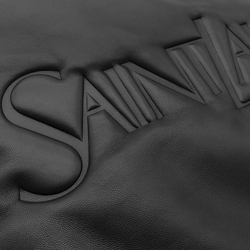 Lambskin Wide Puffer Tote - Image 6