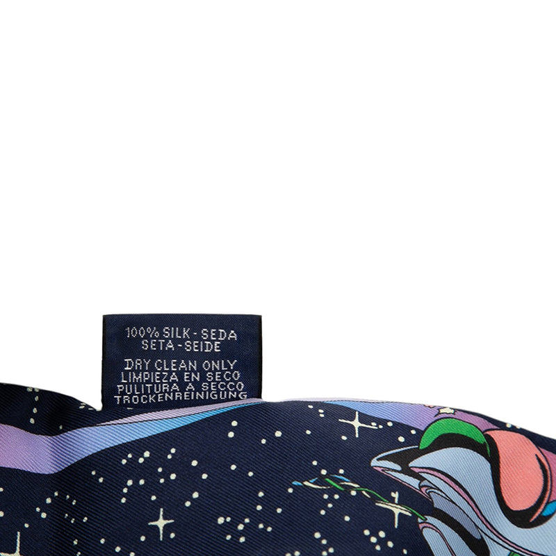 Space Derby Silk Twilly Scarf - Image 4