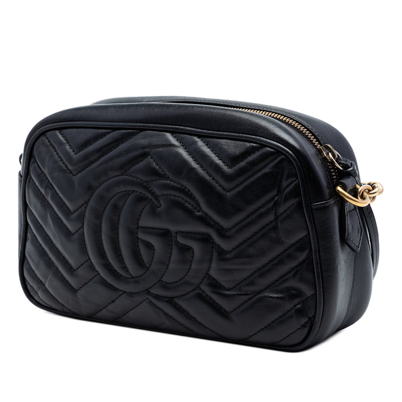 Small GG Marmont Matelasse Calfskin Crossbody - Image 2