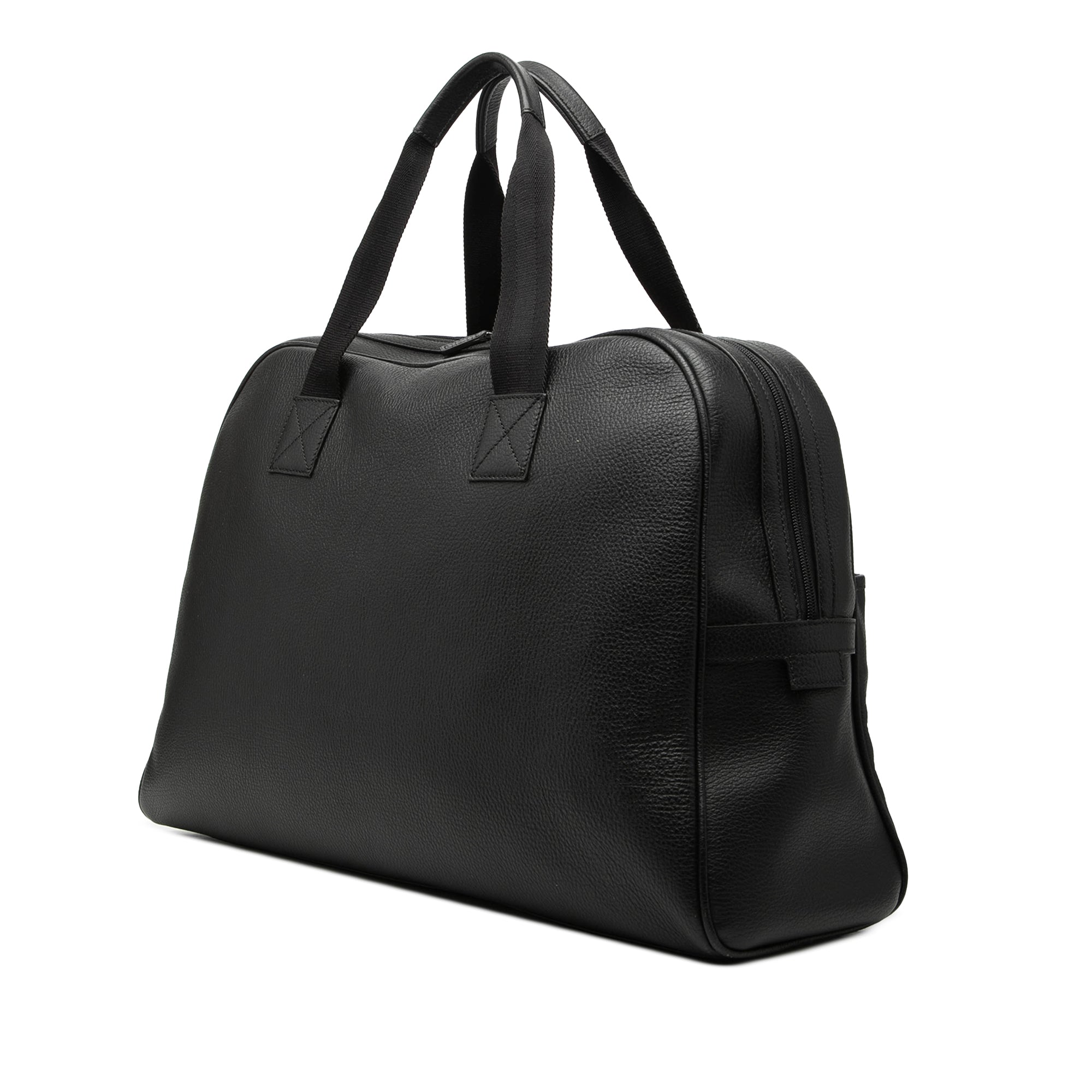 Web Leather Travel Bag - Image 2