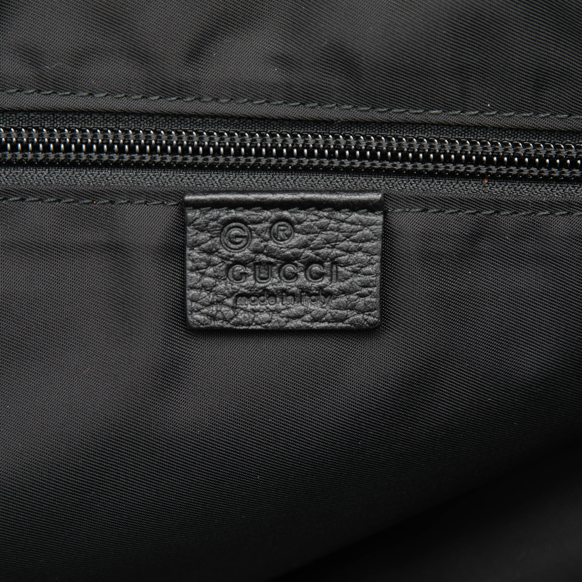 Web Leather Travel Bag - Image 5