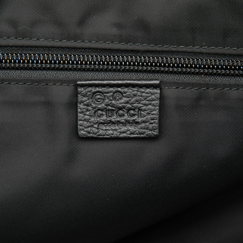 Web Leather Travel Bag - Image 5