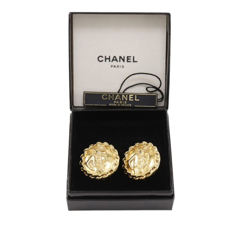 Gold Plated Mademoiselle Clip On Earrings - Image 8