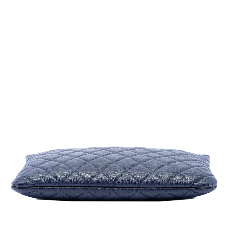 Medium Quilted Caviar O Case Clutch - Image 3