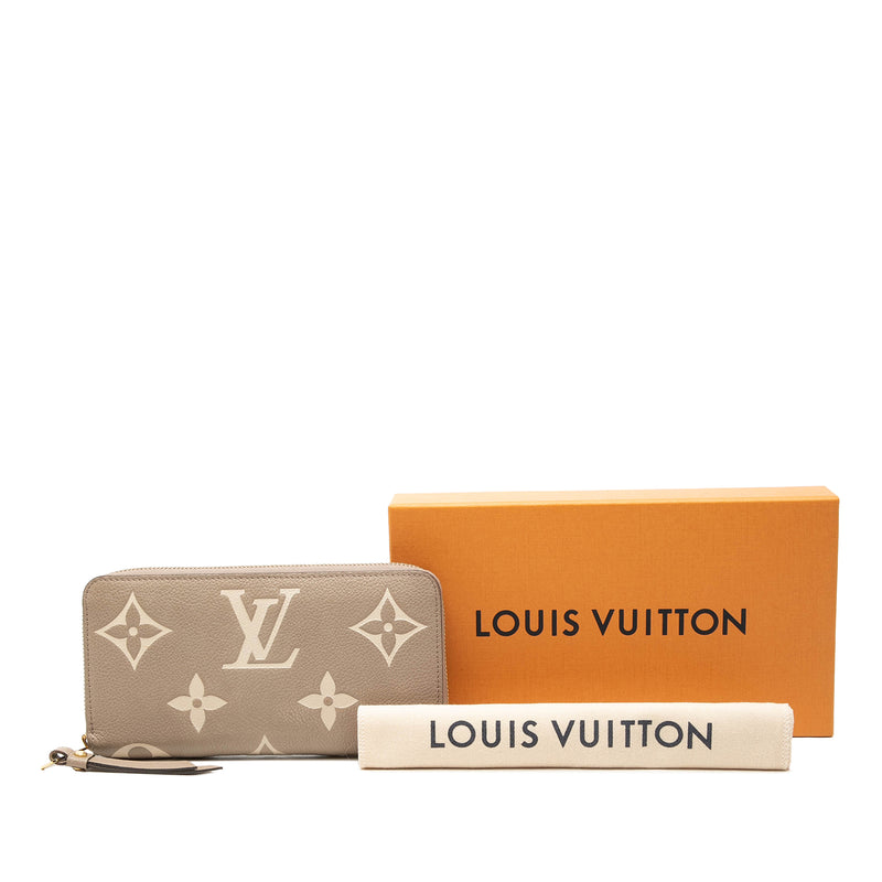 Bicolor Monogram Empreinte Giant Zippy Wallet - Image 8