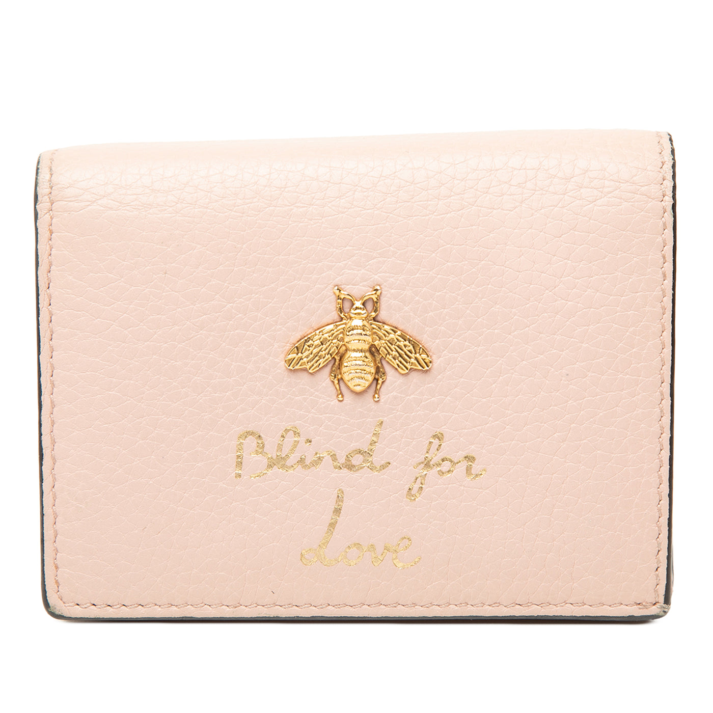 Calfskin Blind for Love Compact Wallet - Image 1