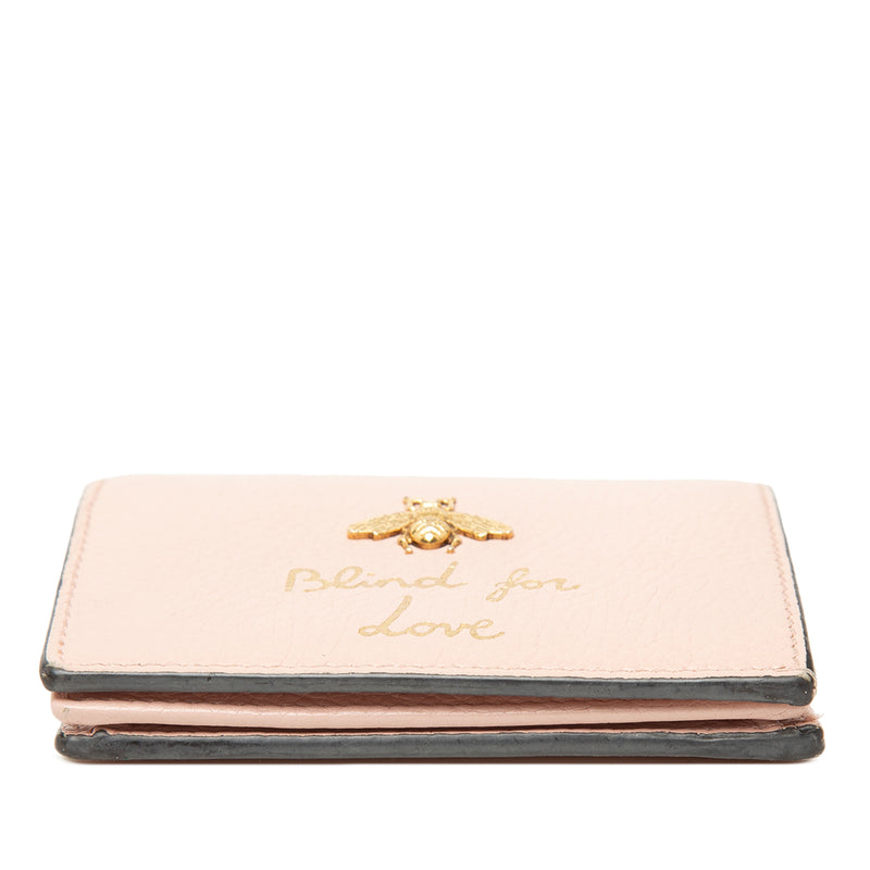 Calfskin Blind for Love Compact Wallet - Image 3