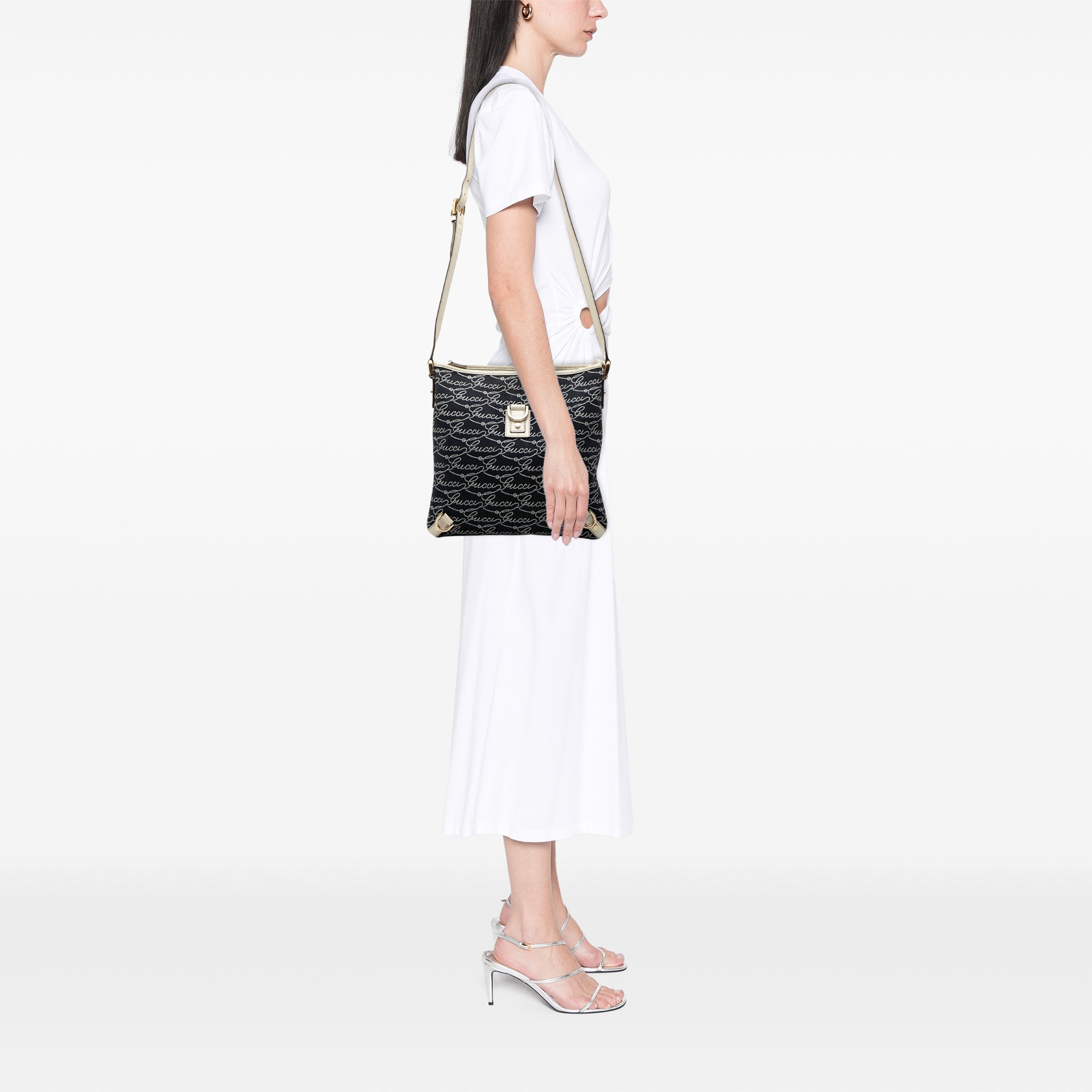 85th Anniversary Denim Abbey D Ring Crossbody - Image 9