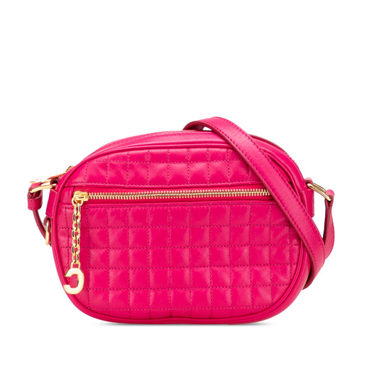 Quilted Calfskin C Charm Crossbody - Image 1