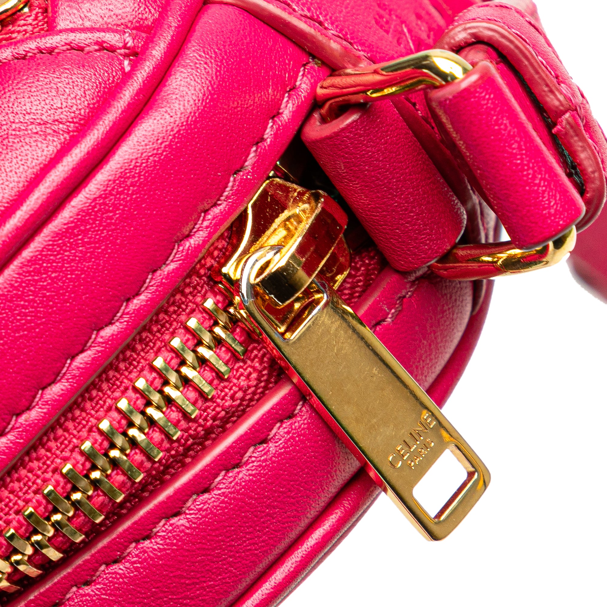 Quilted Calfskin C Charm Crossbody - Image 8