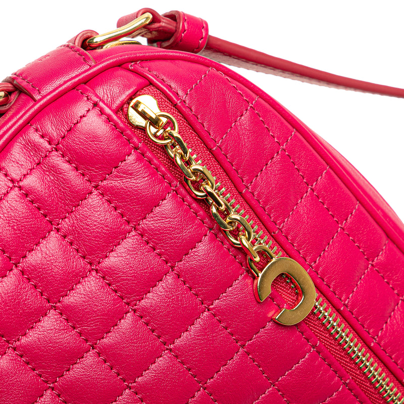 Quilted Calfskin C Charm Crossbody - Image 9