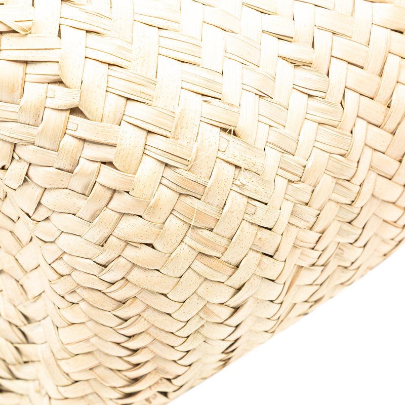 Andre Butzer Large Raffia Classic Wanderer Embroidered Shopping Tote - Image 9