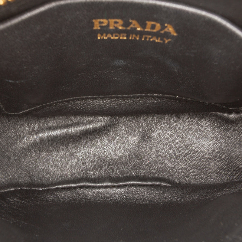 Small Re Nylon and Leather Arque Satchel - Image 4
