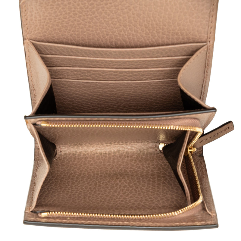 Bicolor GG Marmont Calfskin and GG Supreme Wallet - Image 4