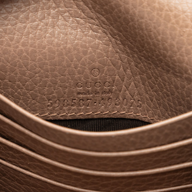 Bicolor GG Marmont Calfskin and GG Supreme Wallet - Image 5