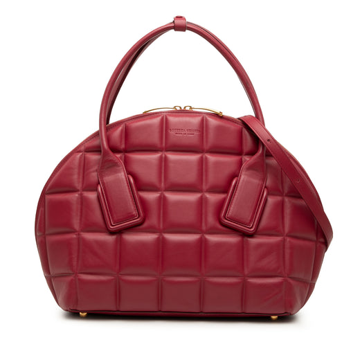 Medium Padded Leather Swoop Bag - Image 1